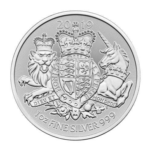 Pièce 1 once d'argent Armoiries royales 2019 | La Monnaie royale