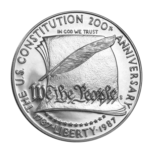 Pièce commémorative américaine 1 $ en argent Année aléatoire | Monnaie des États-Unis