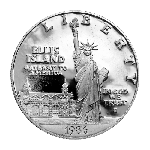 Pièce commémorative américaine 1 $ en argent Année aléatoire | Monnaie des États-Unis