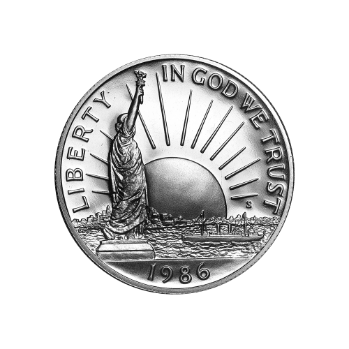 Dollar commémoratif U.S. 1/2 Clad Année aléatoire | Monnaie des États-Unis