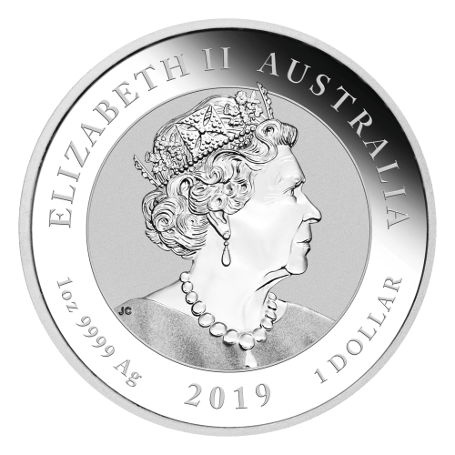 1 oz 2019 Double Dragon Silver Coin | Perth Mint | Silver Gold Bull US