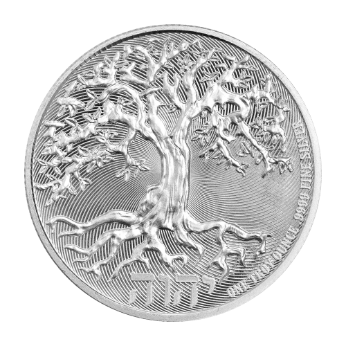 Pièce 1 once d'argent L'arbre de la vie Niue 2019