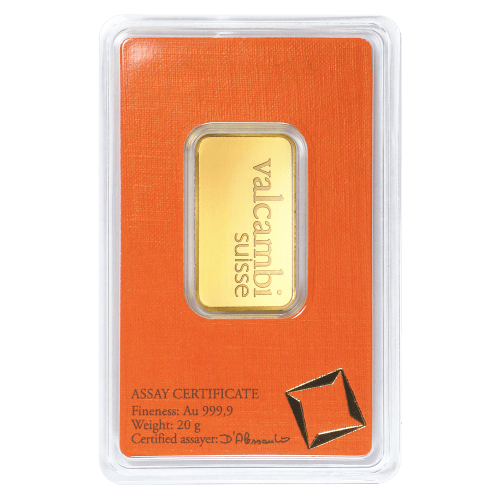 20 gram Gold Bar | Valcambi