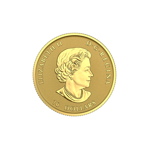 1/4 oz 2017 Canadian Big Horn Sheep Gold Coin | Silver Gold Bull US