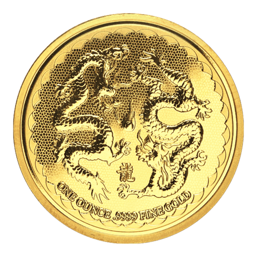 1 oz 2018 Niue Double Dragon Gold Coin | New Zealand Mint