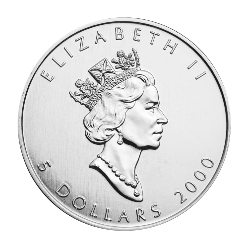 1 oz 2000 Canadian Maple Leaf Silver Coin | Royal Canadian Mint
