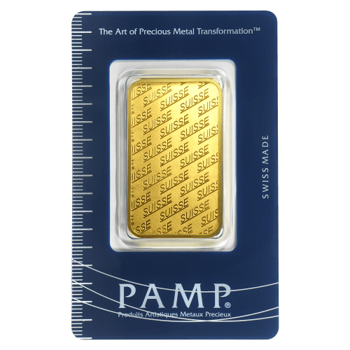 1 oz Gold Bar | PAMP Suisse