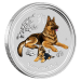 2 oz 2018 Lunar Year of the Dog Colourized Silver Coin | Perth Mint