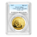 Pièce d'or Panda Chine MS-69 PCGS 2015 1 once