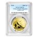 Pièce 30 grammes d'or Panda Chine MS-70 PCGS 2016