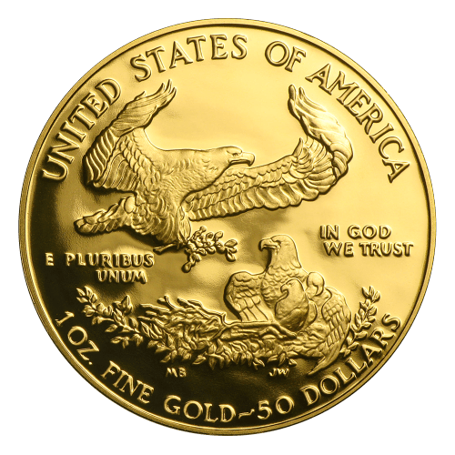 Pièce 1 once d'or Épreuve numismatique Aigle américain Année aléatoire | Monnaie des États-Unis