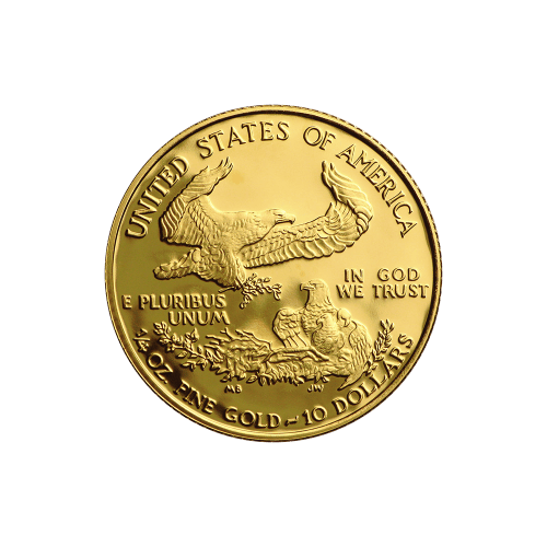 Pièce 1/4 once d'or Épreuve numismatique Aigle américain Année aléatoire | Monnaie des États-Unis