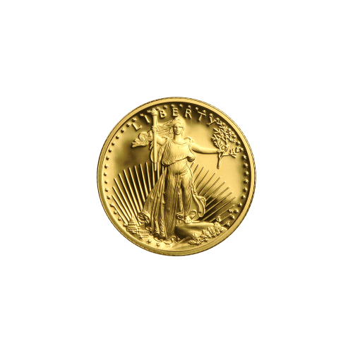Pièce 1/10 once d'or Épreuve numismatique Aigle américain Année aléatoire | Monnaie des États-Unis
