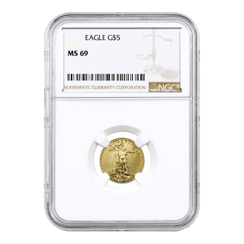 1/10 oz Random Year American Eagle MS 69 Gold Coin | United States Mint