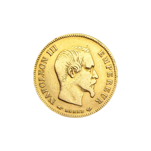 Pièce d'or 10 francs d'année aléatoire