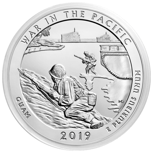 5 oz Random Year America the Beautiful Silver Coin | United States Mint