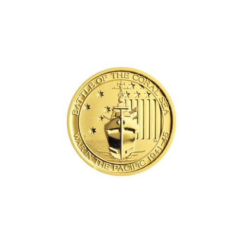 1/4 oz Battle of the Coral Sea Gold Coin | Perth Mint