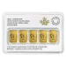 1/2 once (5 x 1/10 oz) Année aléatoire Lingot d'or Valeur légale | Monnaie royale canadienne