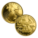 Set of 4 x Random Year American Eagle Proof Gold Coins | United States Mint