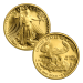 Set of 4 x Random Year American Eagle Proof Gold Coins | United States Mint