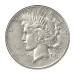 Random Year Peace Silver Dollar Circulated Silver Coin | United States Mint
