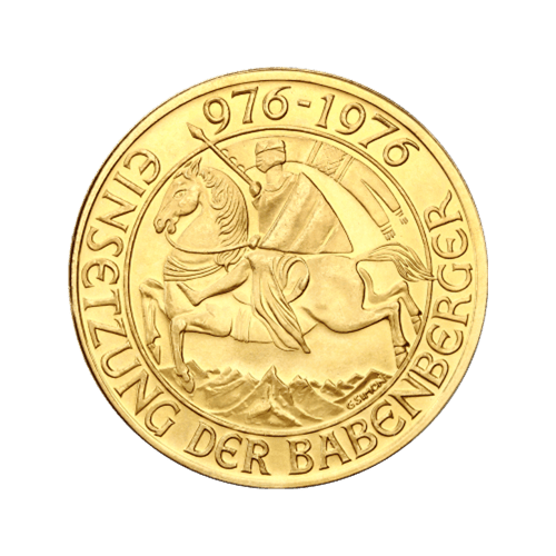 Pièce en or 1000 Schillings autrichiens Année aléatoire | Monnaie autrichienne