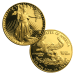 Set of 2 x Random Year American Eagle Proof Gold Coins | United States Mint