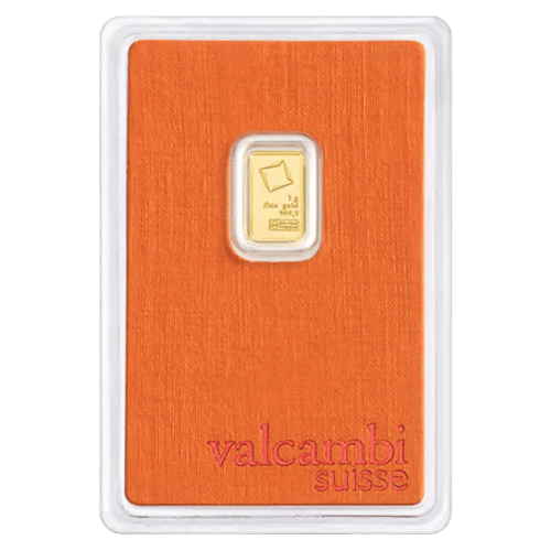 1 gram Gold Bar | Valcambi