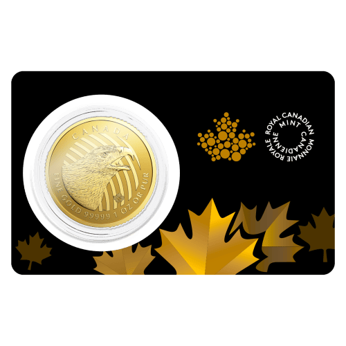 1 oz Random Year Call of the Wild Series Damaged Certicard Gold Coin | Royal Canadian Mint