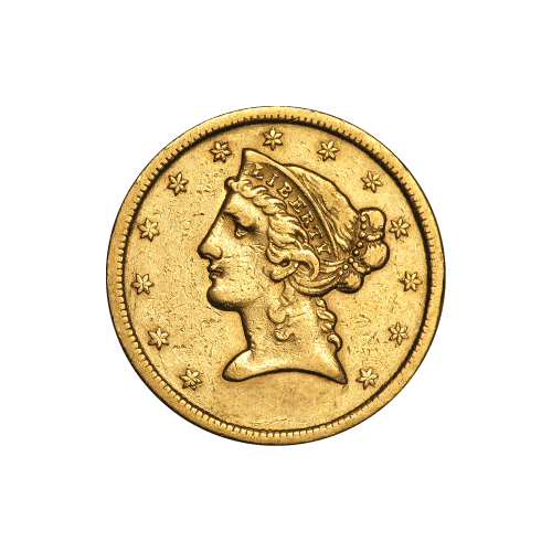 Random Year $5 Liberty Half Eagle XF Gold Coin | United States Mint