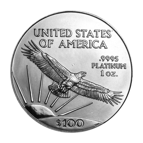 Pièce 1 once de platine Aigle américain 1997 | Monnaie des États-Unis