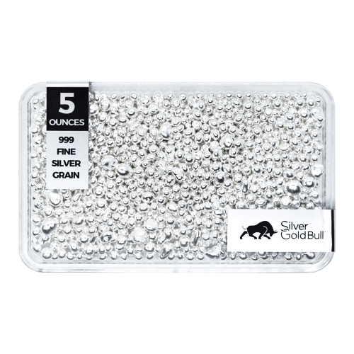 5 oz 999 Fine Silver Grain | Royal Canadian Mint | Silver Gold