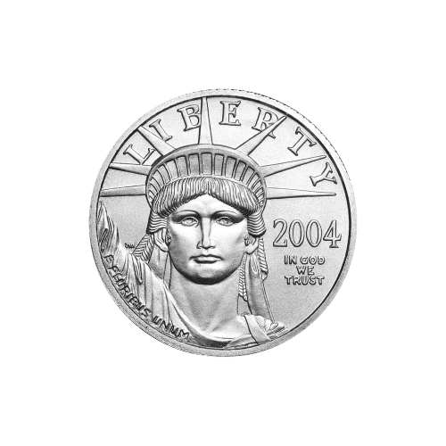 Pièce 1/4 once de platine Aigle américain 2004 | Monnaie des États-Unis