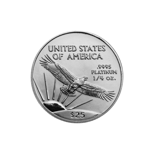 Pièce 1/4 once de platine Aigle américain 2004 | Monnaie des États-Unis