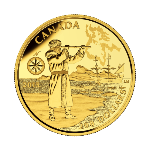 Pièce 1/2 once d’or Henry Hudson 2015 | Monnaie royale canadienne