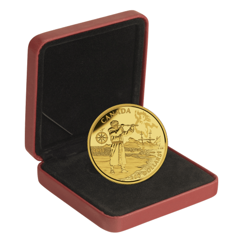 Pièce 1/2 once d’or Henry Hudson 2015 | Monnaie royale canadienne