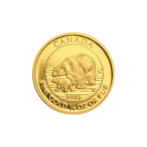 Pièce commémorative canadienne 1/4 once d'or diverse | Monnaie royale canadienne