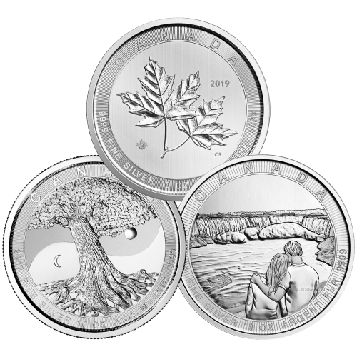 Pièce 10 onces d'argent Souverain diverse hors-circulation