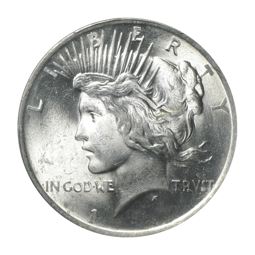 Random Year Peace Silver Dollar MS-64 Silver Coin | United States Mint