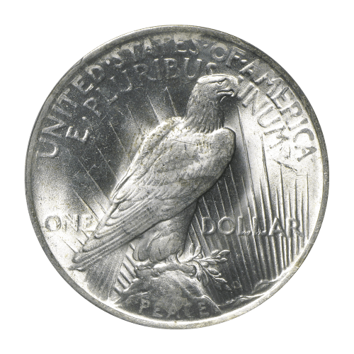 Random Year Peace Silver Dollar MS-64 Silver Coin | United States Mint