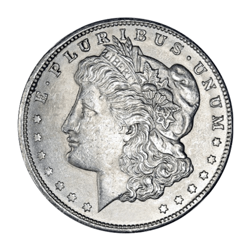 Pièce d'argent AU Dollar Morgan 1878-1904 | Monnaie des États-Unis