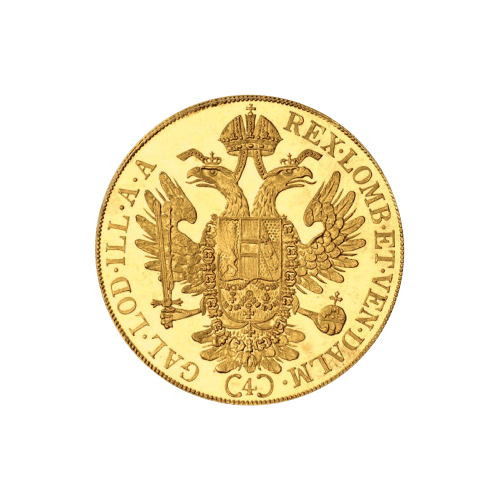 1915 Austrian-Dutch 4 Ducat Gold Coin | Austrian Mint | Silver