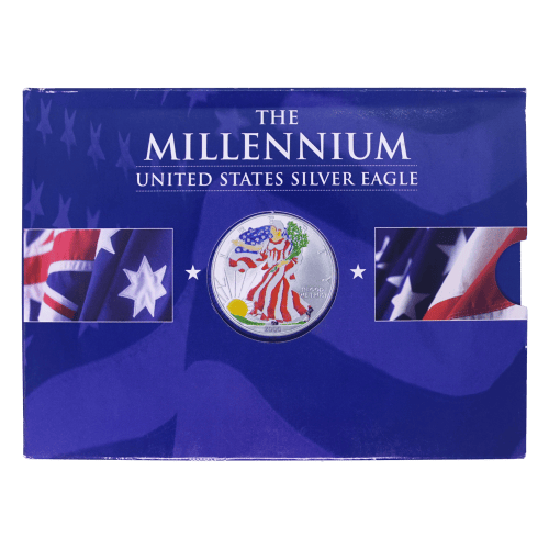 1 oz Random Year Colorized American Eagle Silver Coin | United States Mint