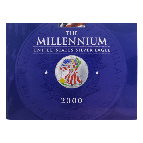 1 oz Random Year Colorized American Eagle Silver Coin | United States Mint