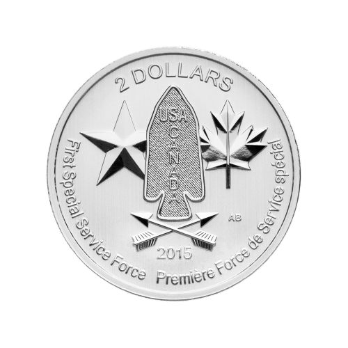 1/2 oz Random Year First Special Service Force Silver Coin | Royal Canadian Mint