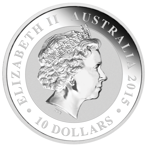 Random Year Assorted 10 oz Kookaburra Silver Coin | Perth Mint
