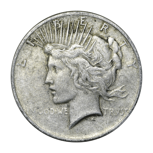 Random Year Peace Silver Dollar Average Circulation Silver Coin | United States Mint