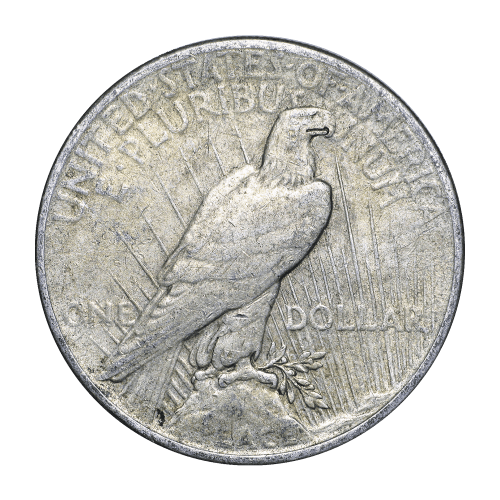 Random Year Peace Silver Dollar Average Circulation Silver Coin | United States Mint