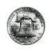Pièce d'argent pur à 90 % Franklin Half Dollar BU Année aléatoire