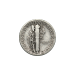 Pièce d'argent 90 % Valeur nominale 0,10 $ américain Pièce de 10 centimes Mercury en circulation | Monnaie des États-Unis